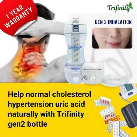 Help Lower Cholesterol Hypertension Uric Acid Naturally with Trifinity gen2