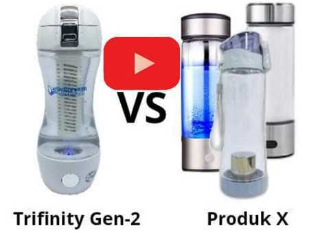 Perbedaan Botol Trifinity dengan produk merk lain