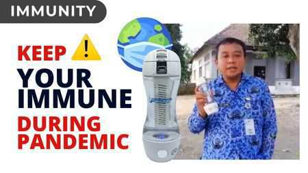 The trifinity alkaline hydrogen bottle increases the body's immunity safely and naturally