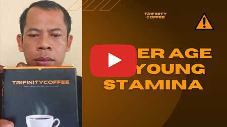 Bahrul share how to keep young stamina and performance with stamina coffee by Trifinity