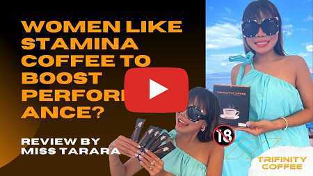 Influencer Eva belisima orders Trifinity coffee to boost stamina and performance for her partner