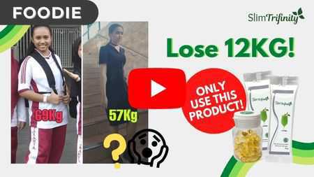 The story of Siti maintain weight after consuming slimtrifinity lose 12kg