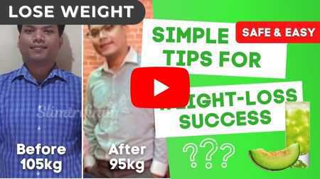 Transformation lose 10kg becoming new person with fiber drink juice from slimtrifinity