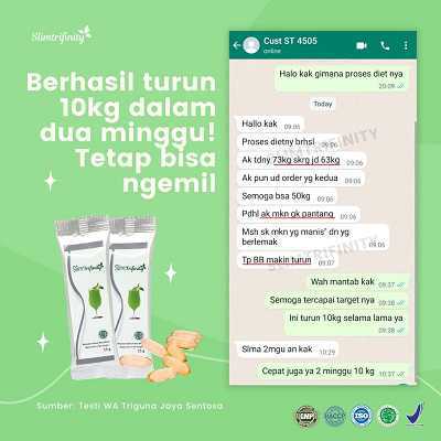 testimoni slim trifinity